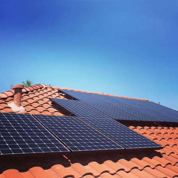 The domestic solar power system market is developing rapidly